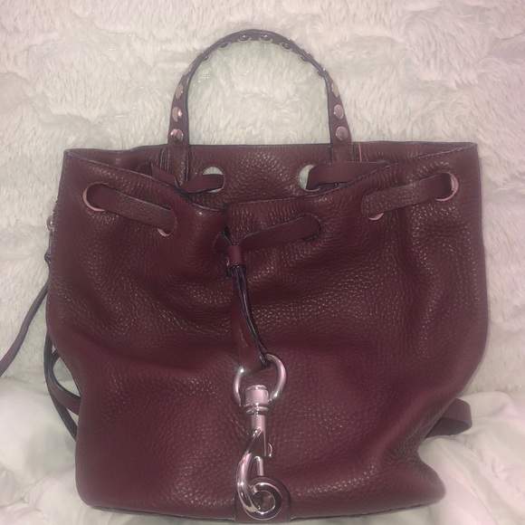 Rebecca Minkoff Maroon mini backpack - Picture 2 of 11